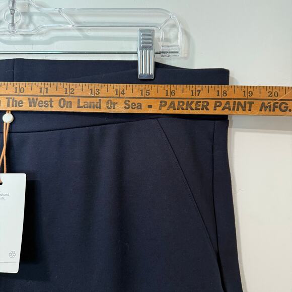 Quince Ultra-Stretch Wide Leg Pants Navy XL - Picture 12 of 12